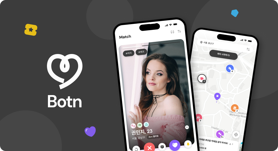 그룹 데이팅은 바로 여기, Botn
